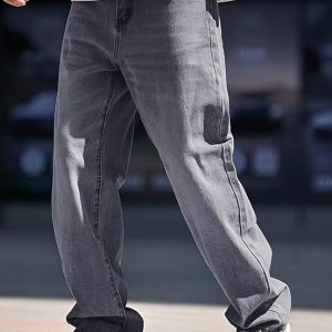 Ben Martin Men Jeans || Baggy Fit Jean's for Man || Loose Fit High Rise Denim || Stretchable Casual Wear Jean,s || Dance Rap Rapping Style Pant for Men || Denim Cotton Jeans (0)